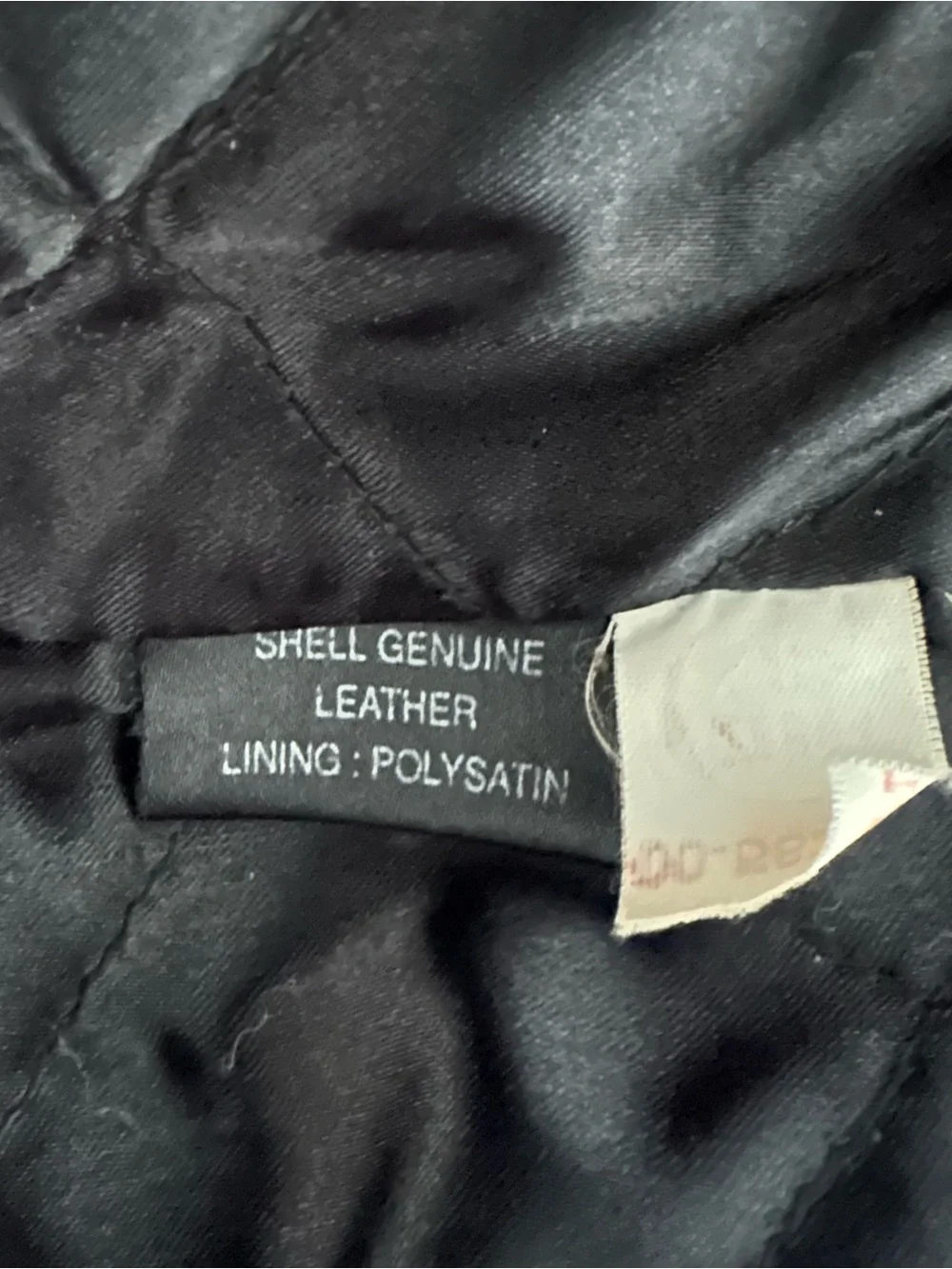 Vintage 80s Genuine Leather Bomber Jacket in Distressed Black